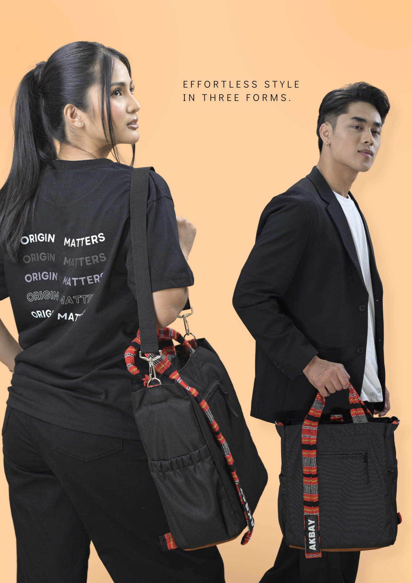 Akbay Kultura 3-Way Bag