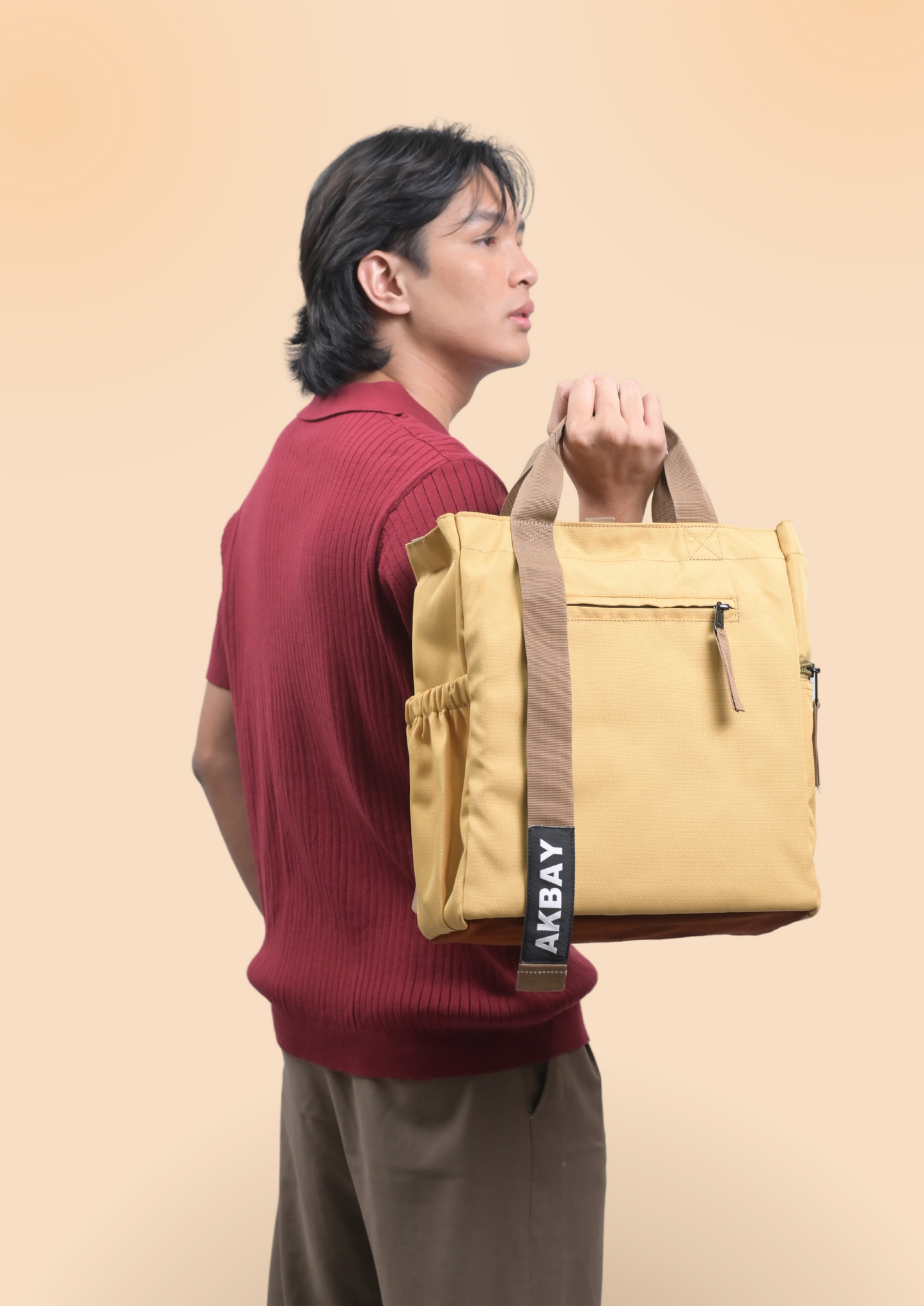 Nabi 3-way Bag  (Kelly Brown)