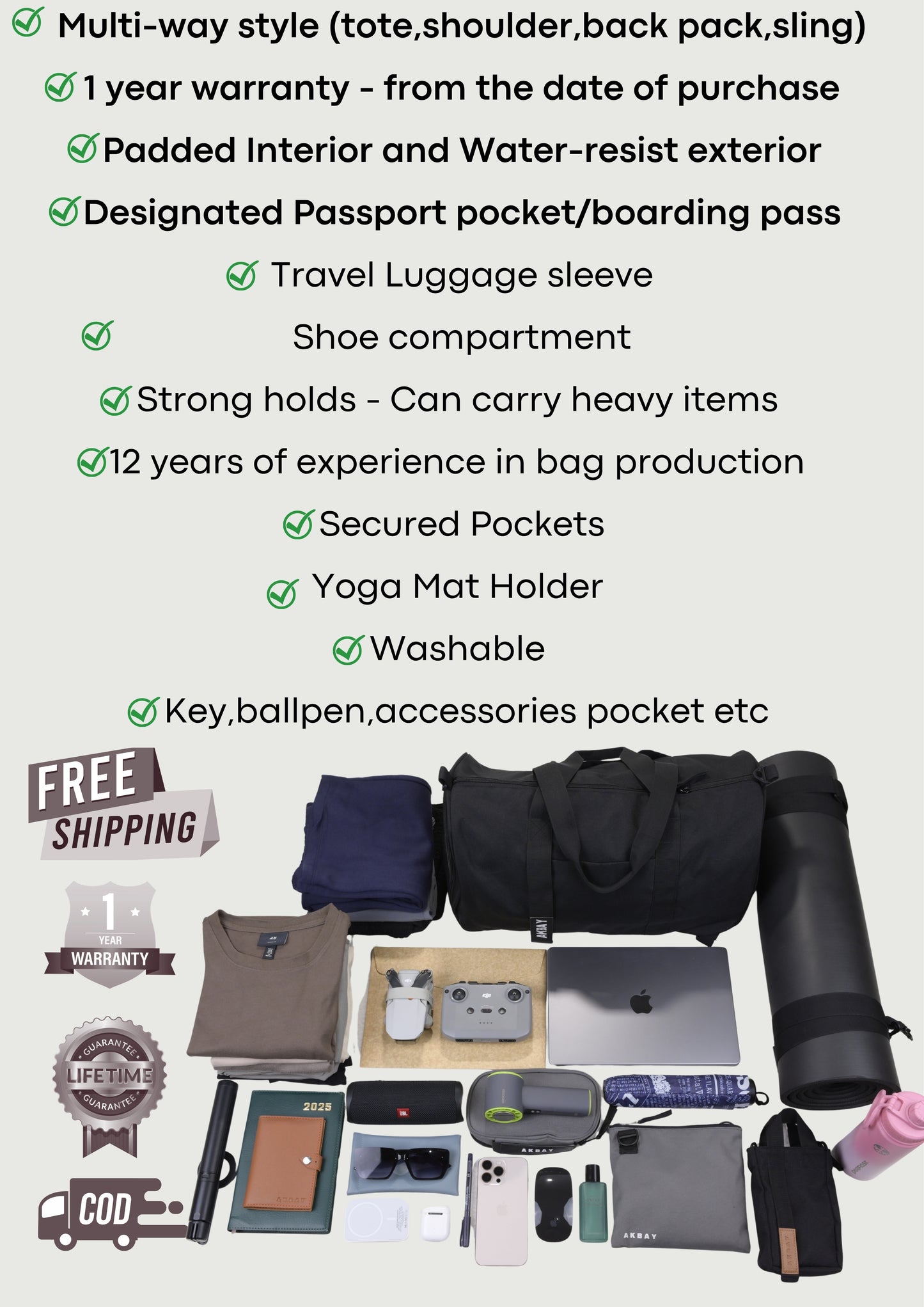 The Command Multi-way Bag