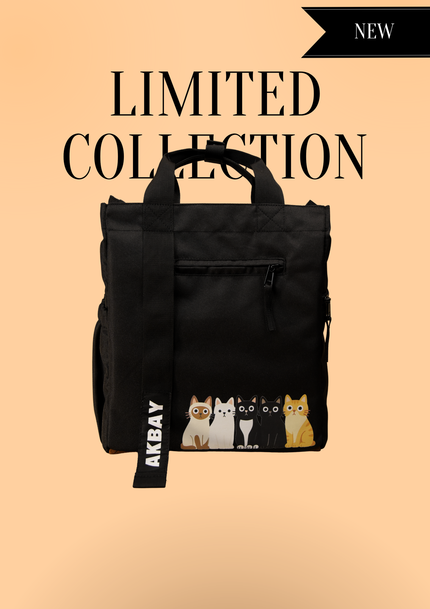 Nabi 3-way Bag (Zea Black)