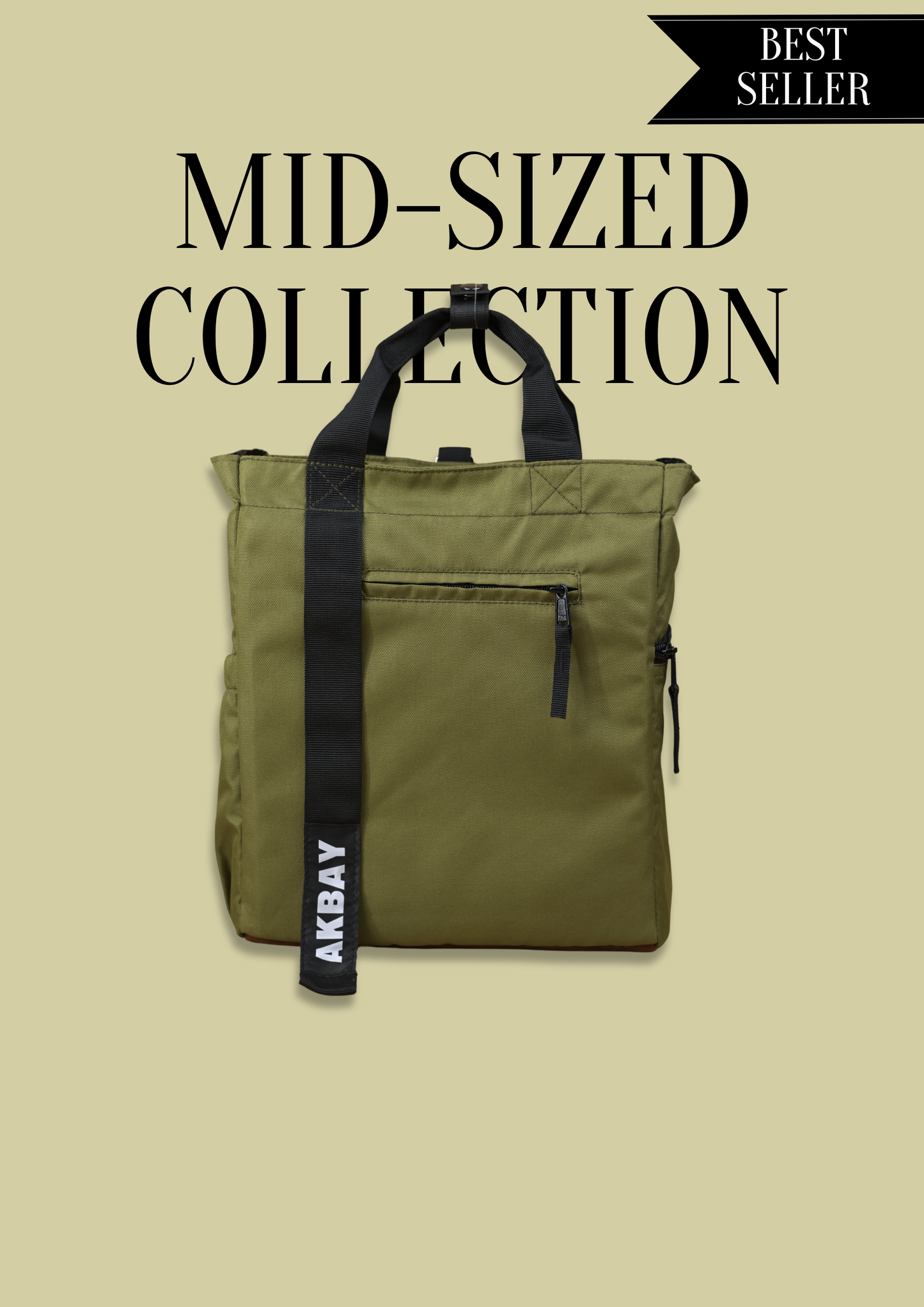 Nabi 3-way Bag  (Eli Green)